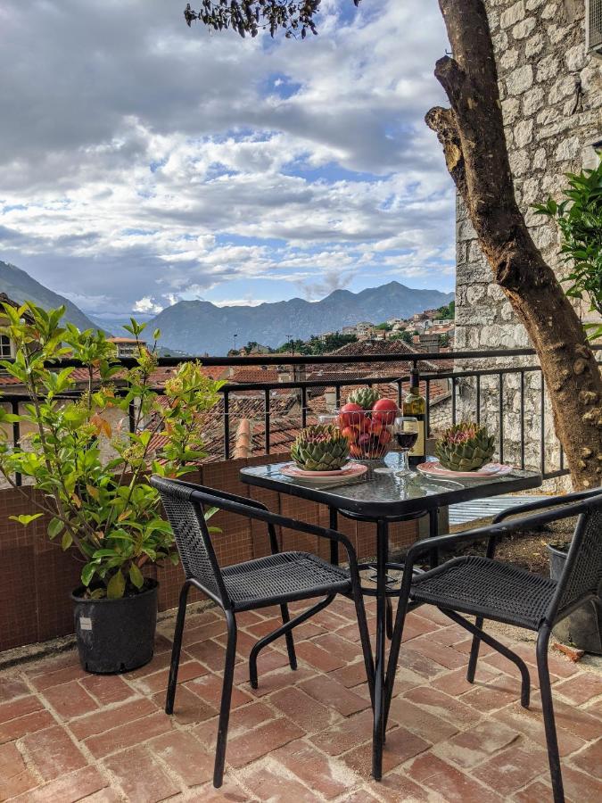 Best View! Rooftop With Garden - Old Town Nr404 Kotor Exterior photo